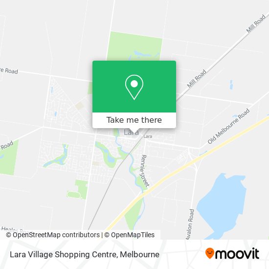 Lara Village Shopping Centre map