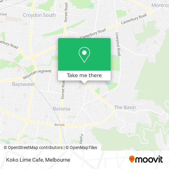 Koko Lime Cafe map