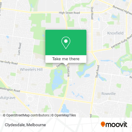 Clydesdale map