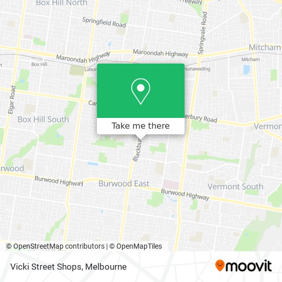 Vicki Street Shops map