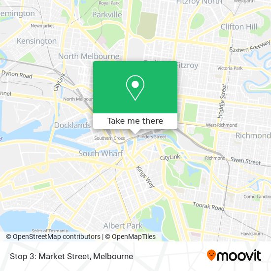 Stop 3: Market Street map