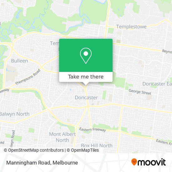 Manningham Road map