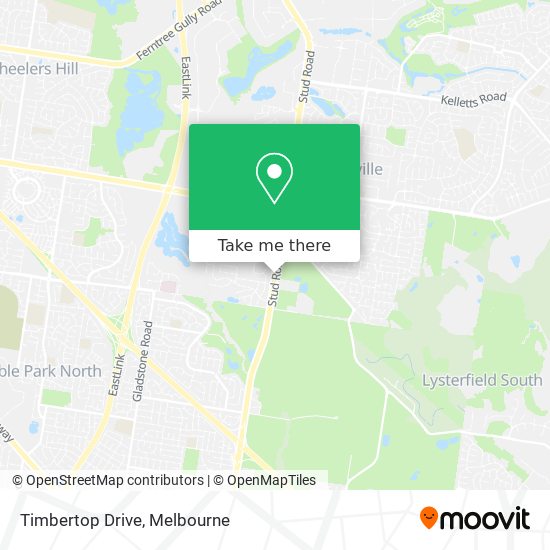 Timbertop Drive map