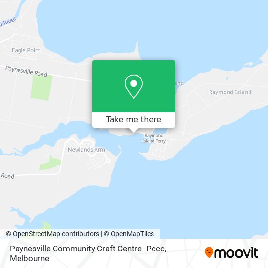 Paynesville Community Craft Centre- Pccc map