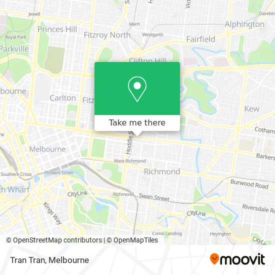 Tran Tran map