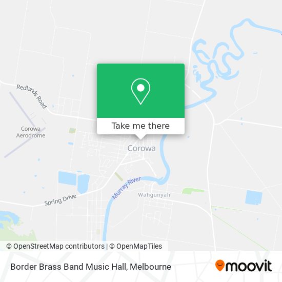 Border Brass Band Music Hall map