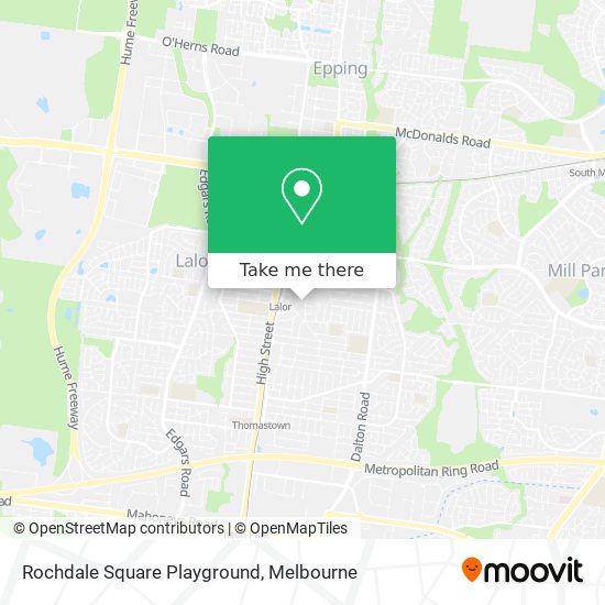 Rochdale Square Playground map