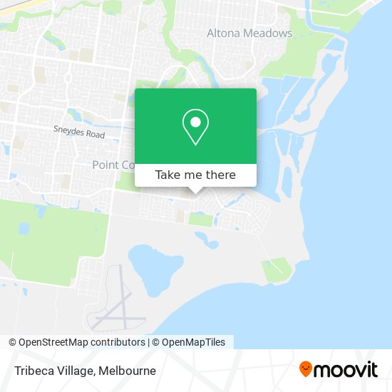 Tribeca Village map