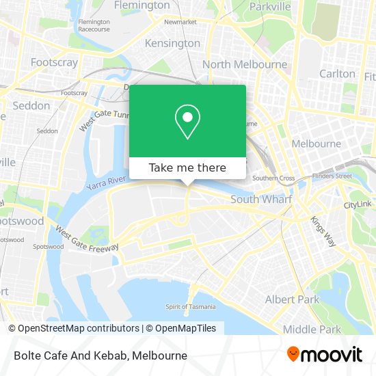 Bolte Cafe And Kebab map