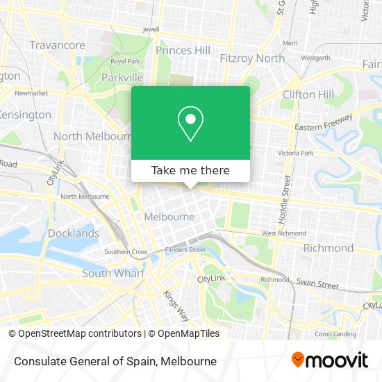 Consulate General of Spain map