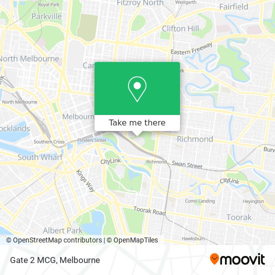 Gate 2 MCG map