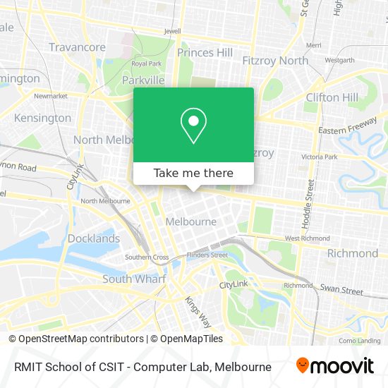 RMIT School of CSIT - Computer Lab map