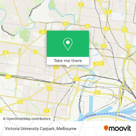 Victoria University Carpark map