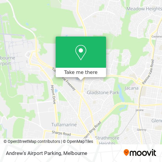 Andrew's Airport Parking map