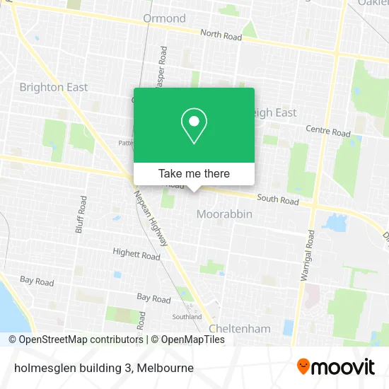 holmesglen building 3 map