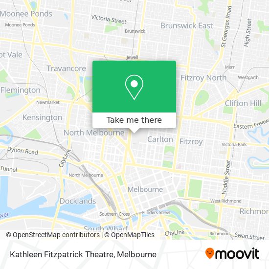 Mapa Kathleen Fitzpatrick Theatre