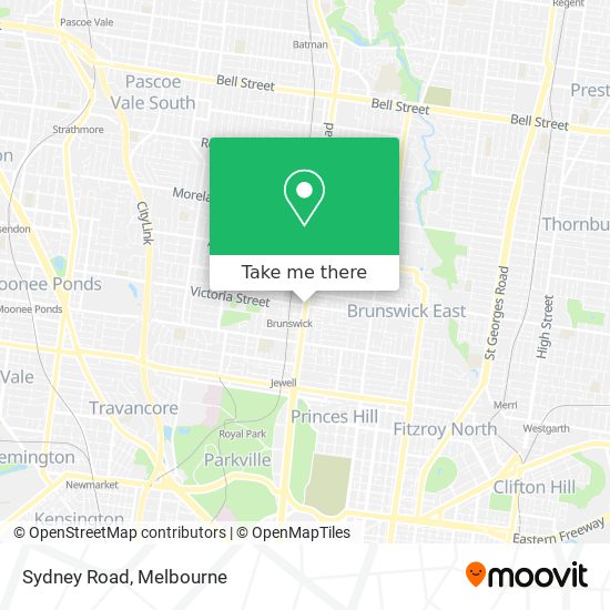 Sydney Road map