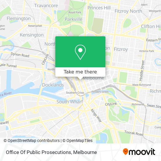 Office Of Public Prosecutions map