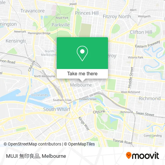 MUJI 無印良品 map
