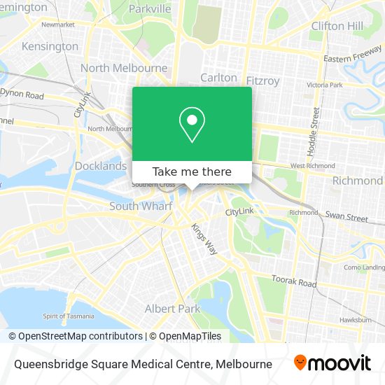 Queensbridge Square Medical Centre map