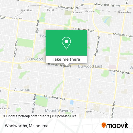 Woolworths map