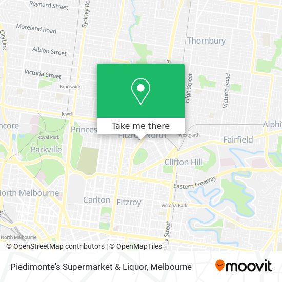 Piedimonte's Supermarket & Liquor map