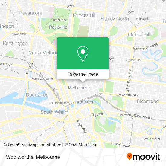 Woolworths map