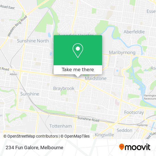 234 Fun Galore map