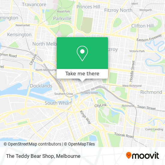 The Teddy Bear Shop map