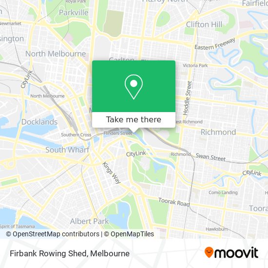 Firbank Rowing Shed map