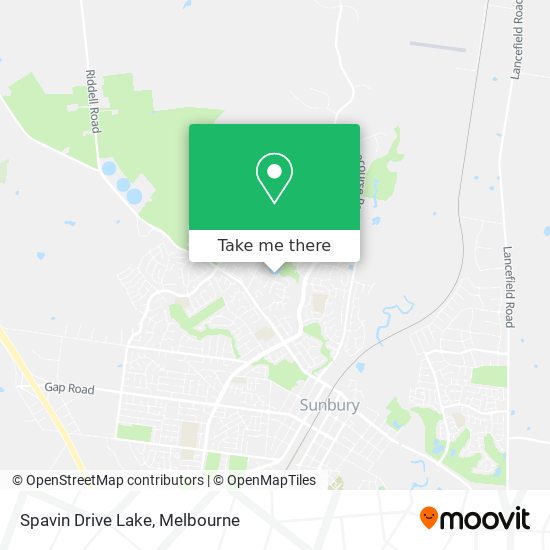 Spavin Drive Lake map