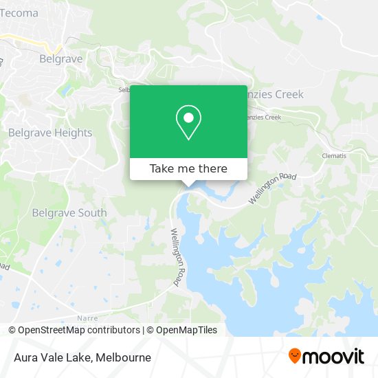 Aura Vale Lake map