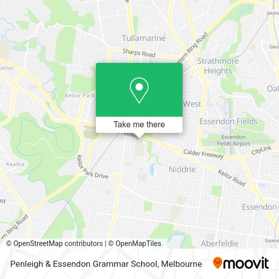 Penleigh & Essendon Grammar School map