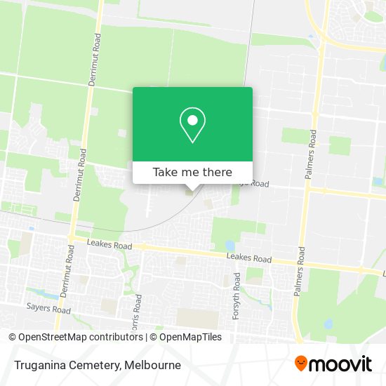 Truganina Cemetery map