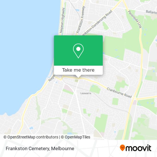 Frankston Cemetery map