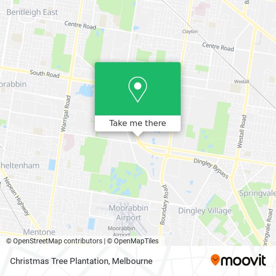Christmas Tree Plantation map