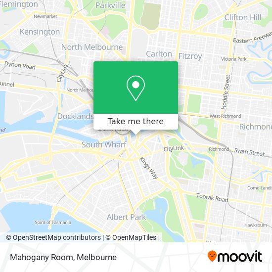 Mahogany Room map