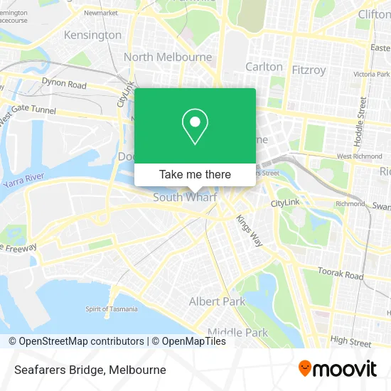 Seafarers Bridge map