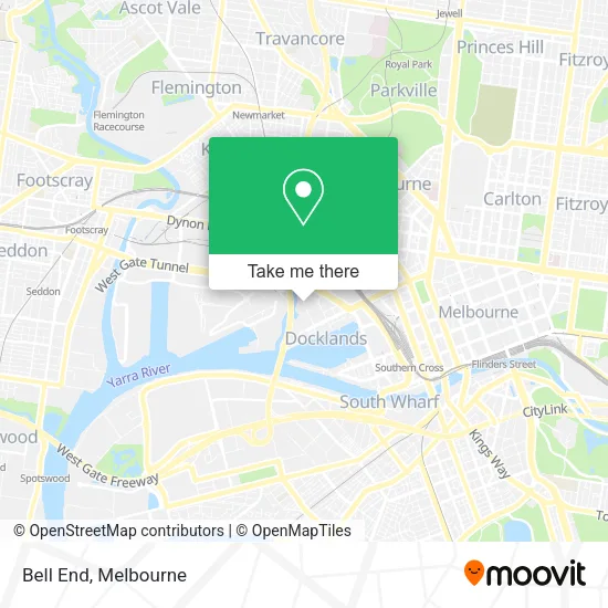 Bell End map