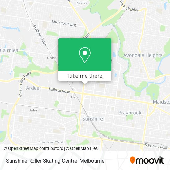 Sunshine Roller Skating Centre map