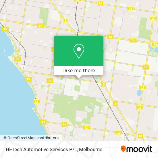 Hi-Tech Automotive Services P / L map