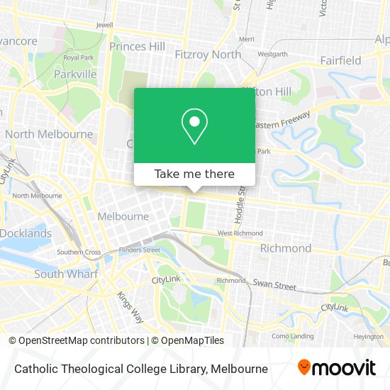 Mapa Catholic Theological College Library