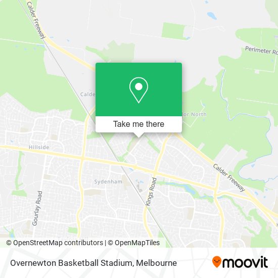 Overnewton Basketball Stadium map