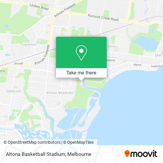 Altona Basketball Stadium map