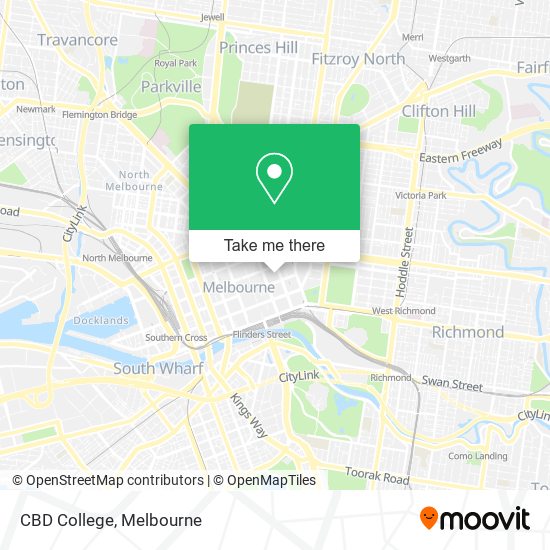 CBD College map