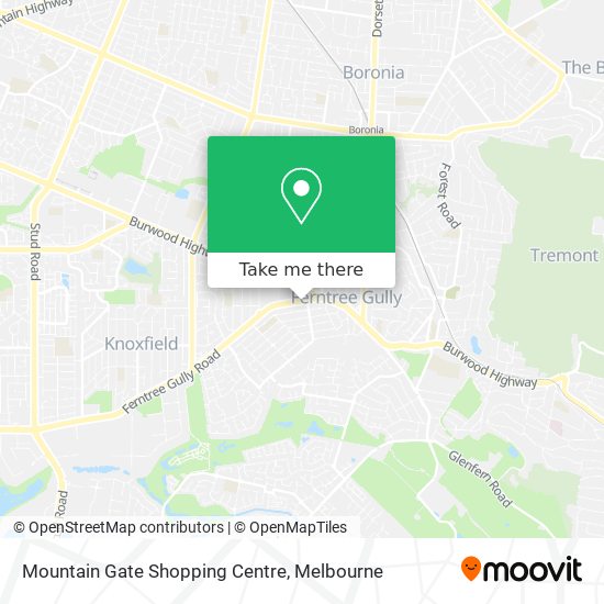 Mountain Gate Shopping Centre map