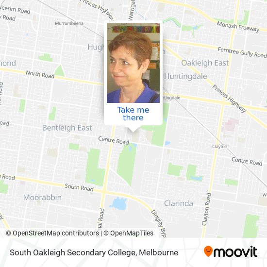 South Oakleigh Secondary College map