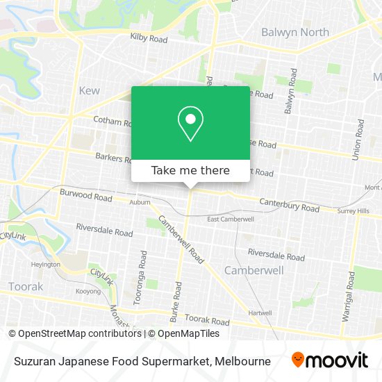 Suzuran Japanese Food Supermarket map