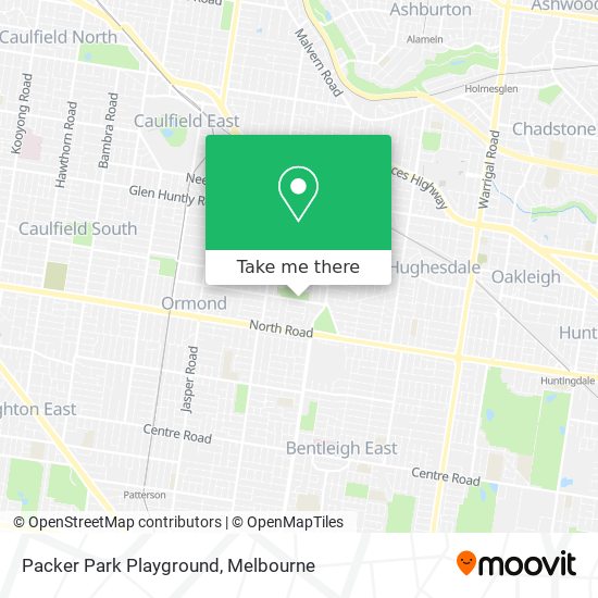 Packer Park Playground map