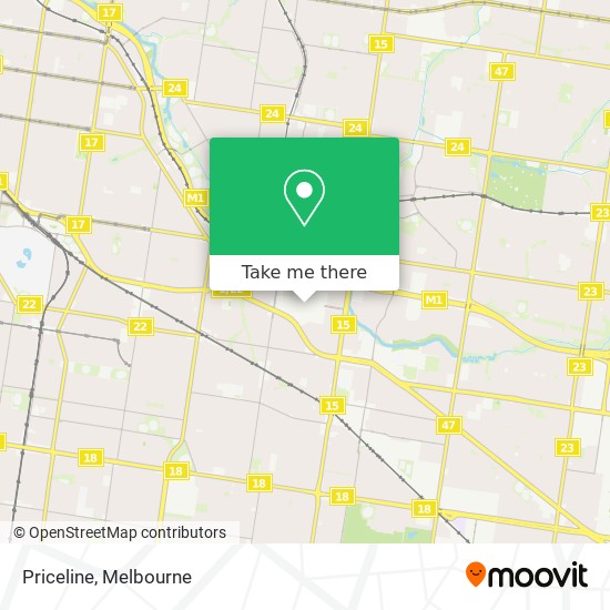 Priceline map